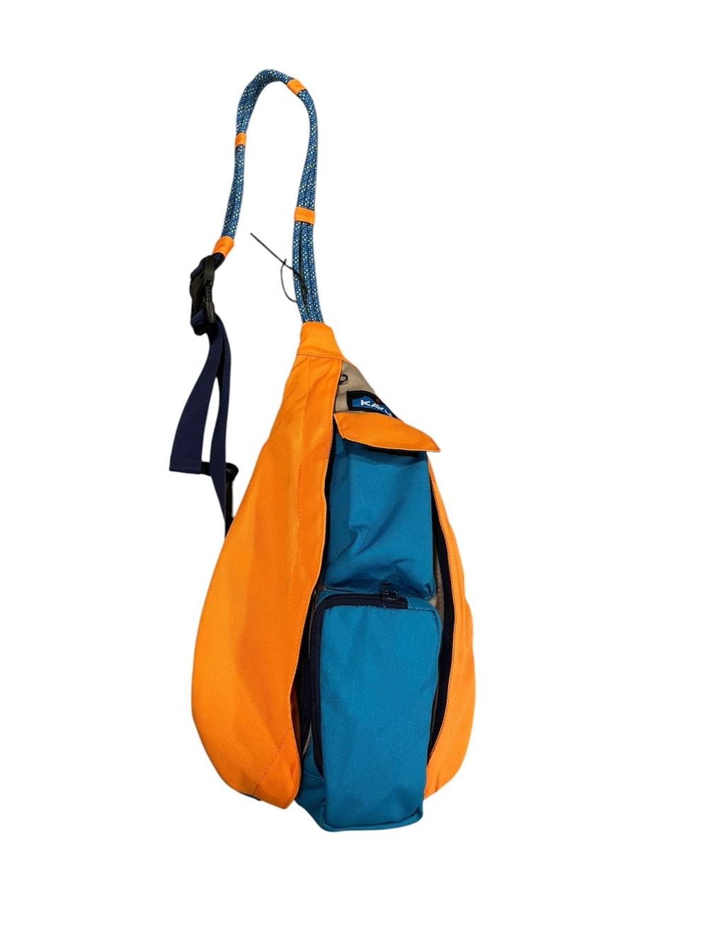 KAVU Orange & Blue Rope Sling Bag - Picture 2 of 7